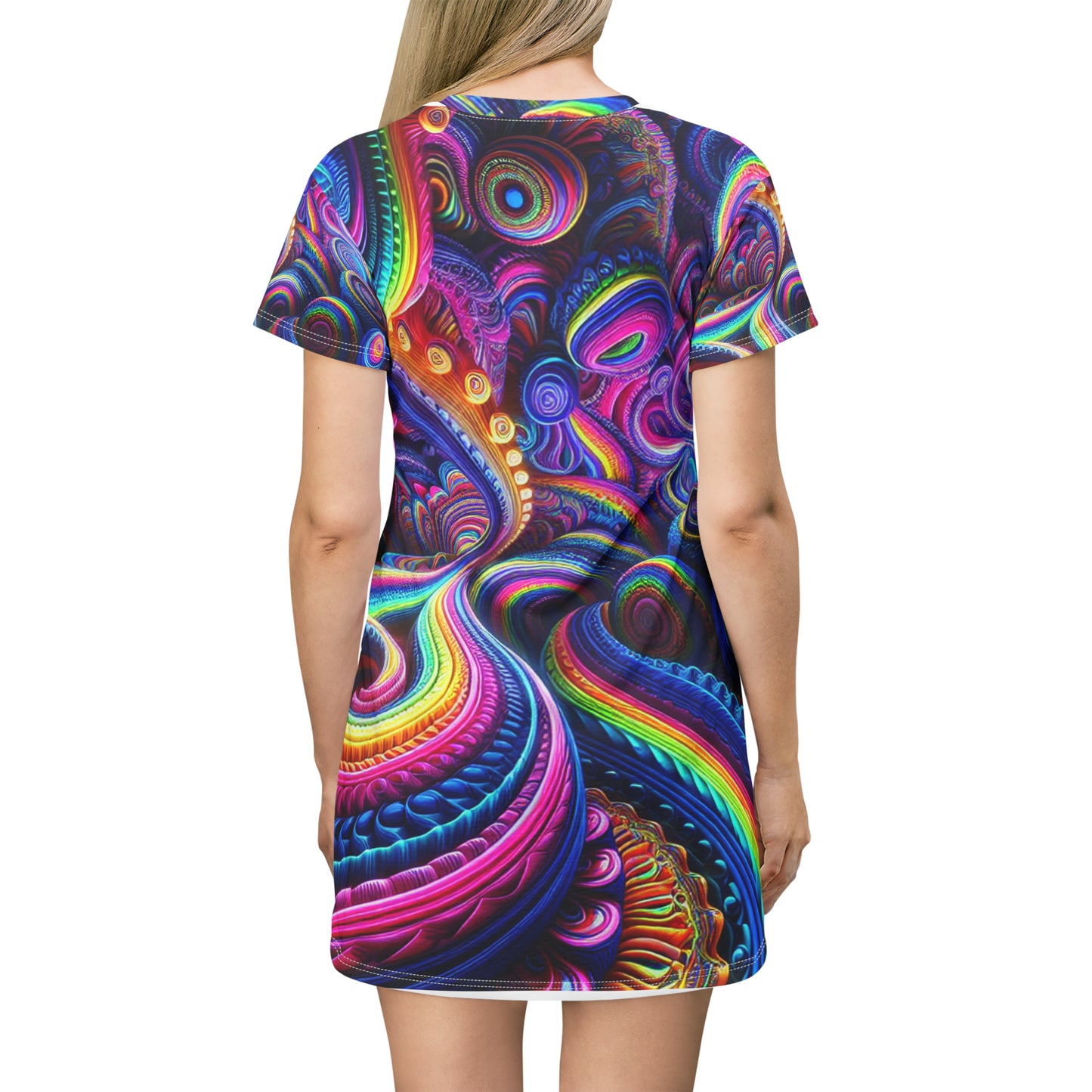UberPlex Infinity Swirls. Infinity Patterns Womans T Shirt Dress