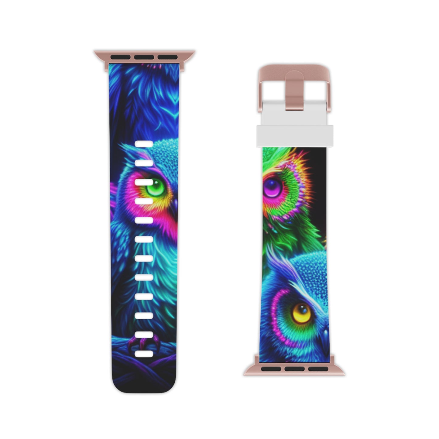 Neon Night Owls - NEON Owls Iwatch Band