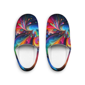 Giovanni Valerio - Trippy Infity Patterns Men's Indoor Slippers