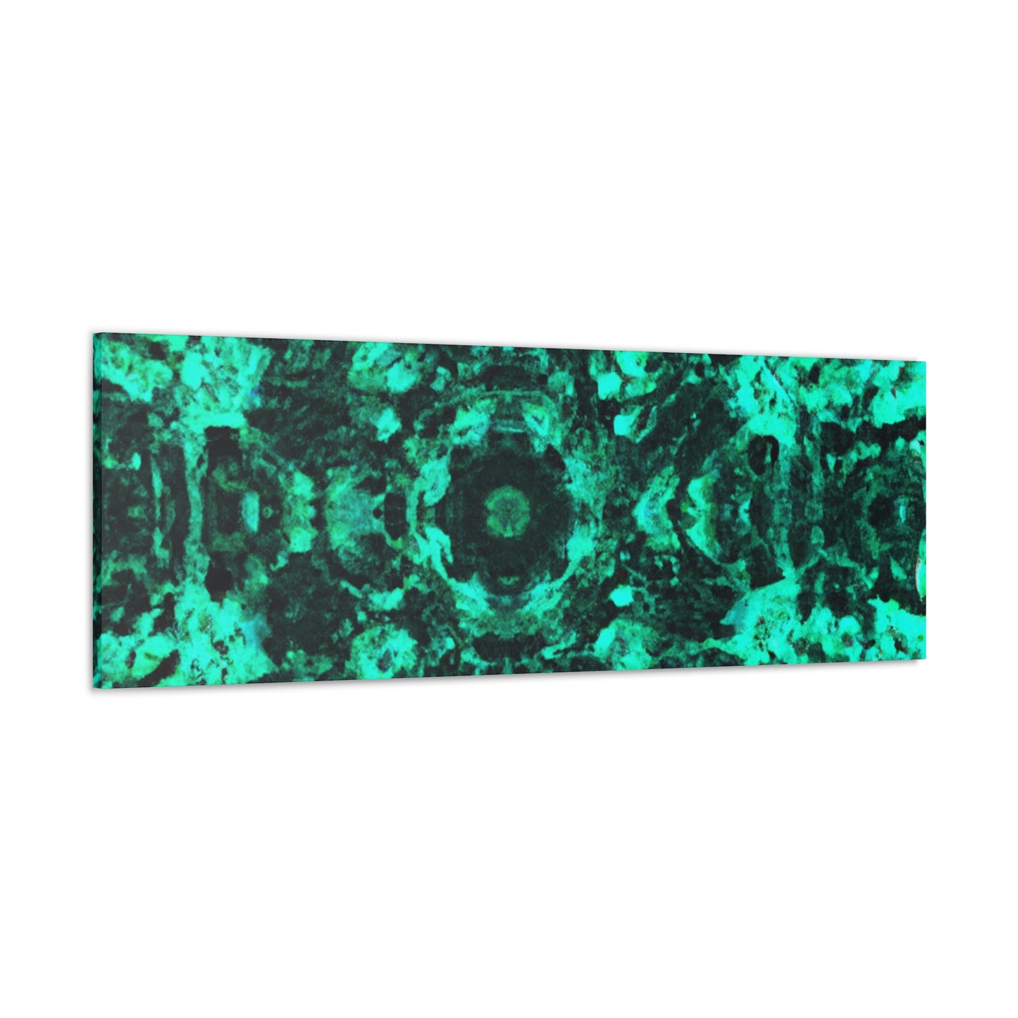 Cosmic Synesthesia Explosion. Trippy Infinity Patterns Art Canvas