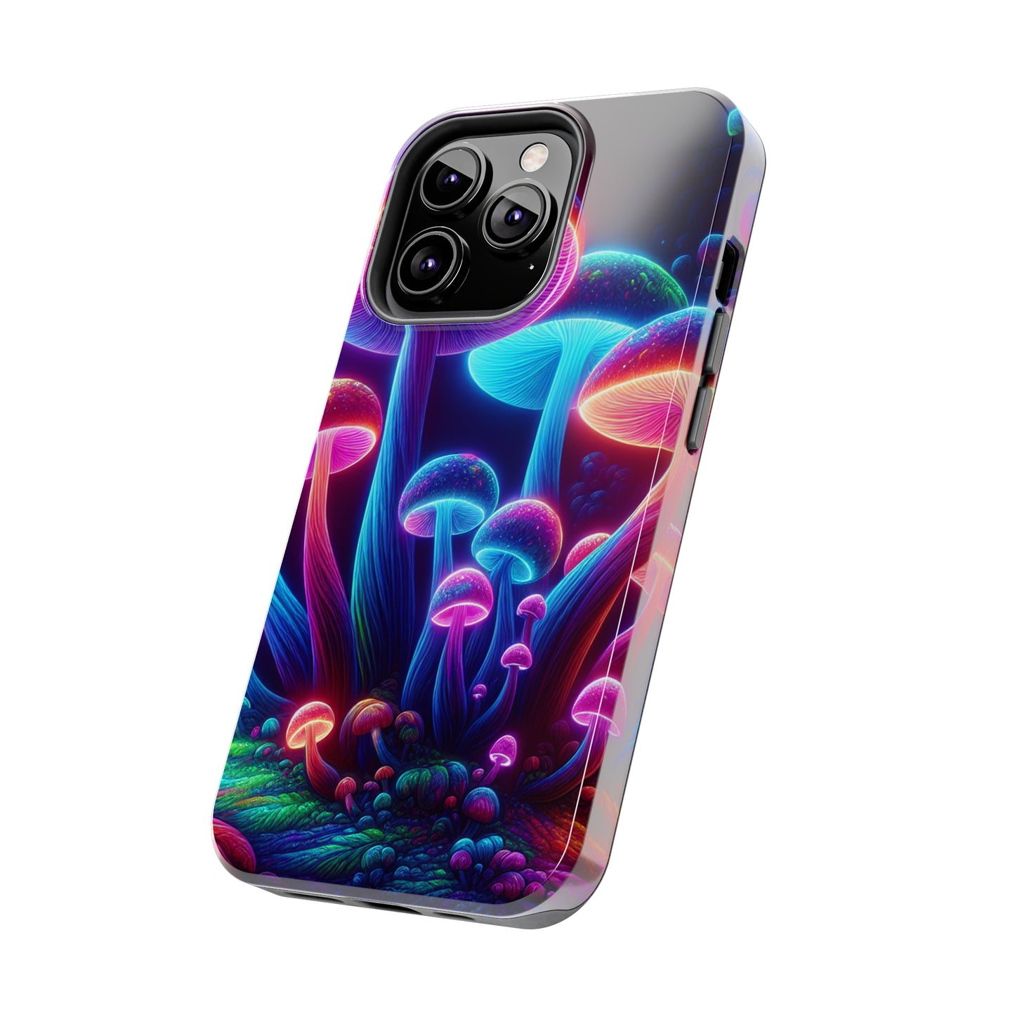 Neon Psychedelic Pupal Art NEON Unicorns Tough Phone Case Iphone 7 8 9 10 11 12 13 14 Pro Max Mini Plus XR XS SE