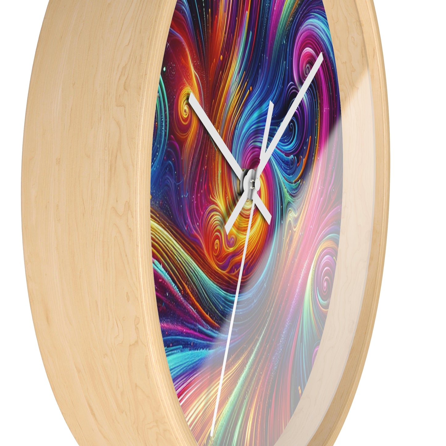 Gustavo Pietrangelo - Trippy Infinity Patterns Wall Clock