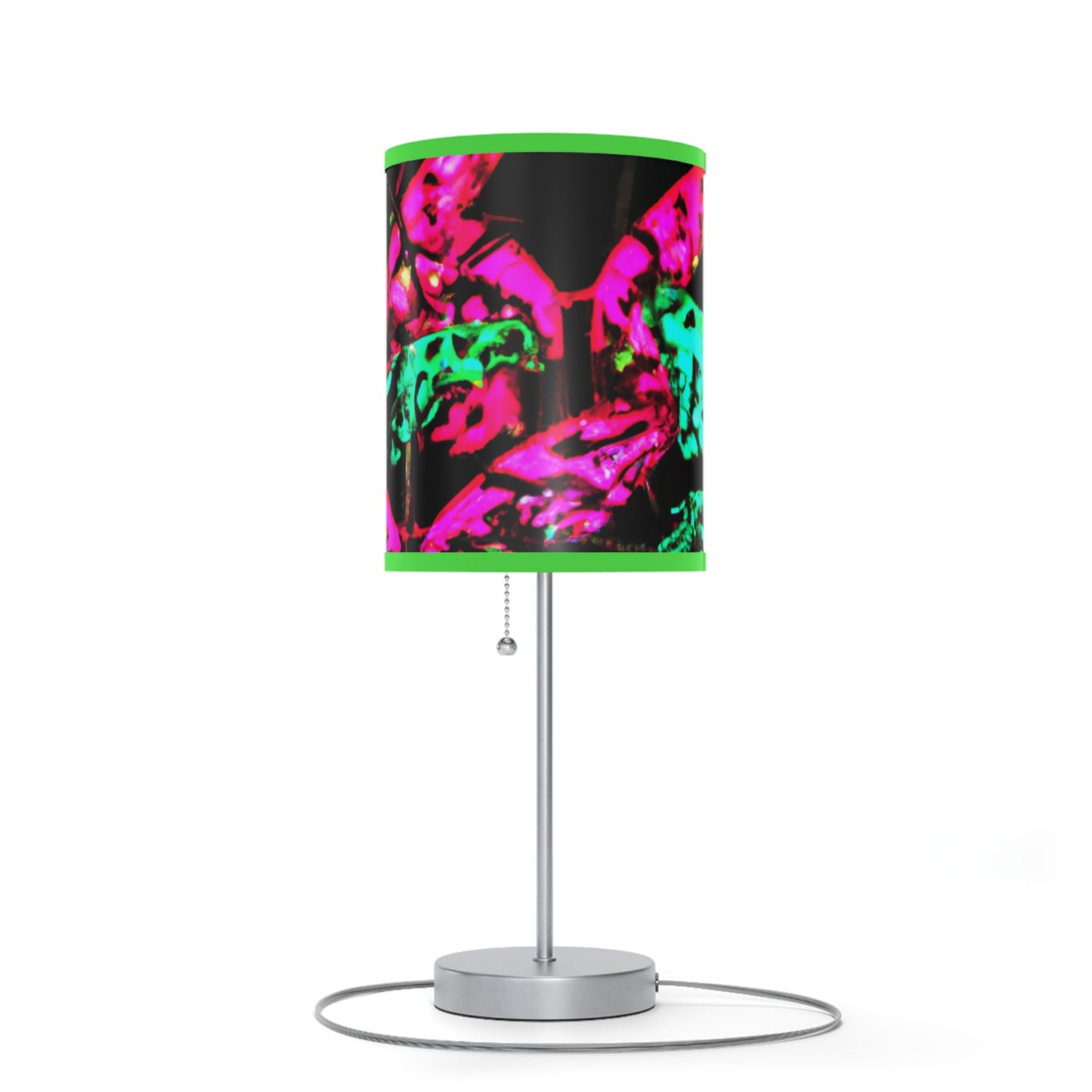 "Galactic Glooms: A Neon Butterfly Parade" - NEON Butterflies Colored Lamp