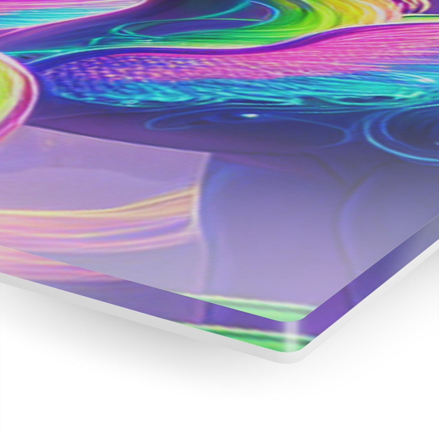 Neon Unicorns Dreamscape NEON Unocrons Art 1/4" Glossy Acrylic Art