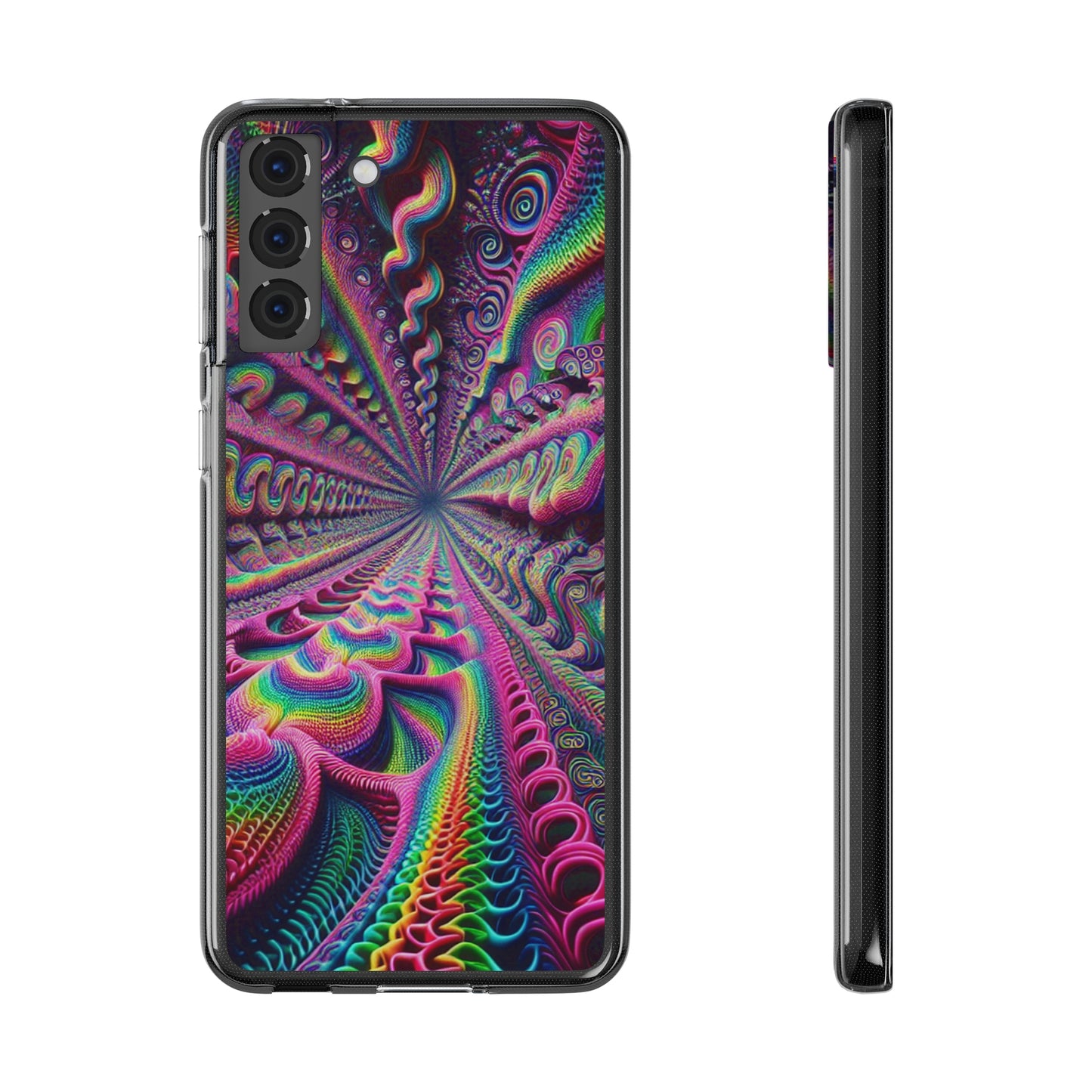 VibrancyInfiniteNeonacopia Infinity Patterns Art Polycarbonate Phone Case