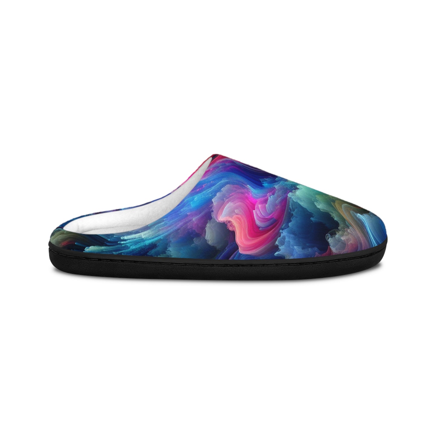 Leonardo da Fredo - Trippy Infity Patterns Men's Indoor Slippers