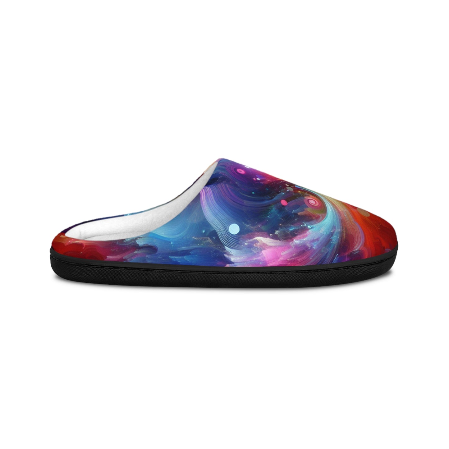 Abdul al-Aziz ibn Yashar - Trippy Infity Patterns Men's Indoor Slippers