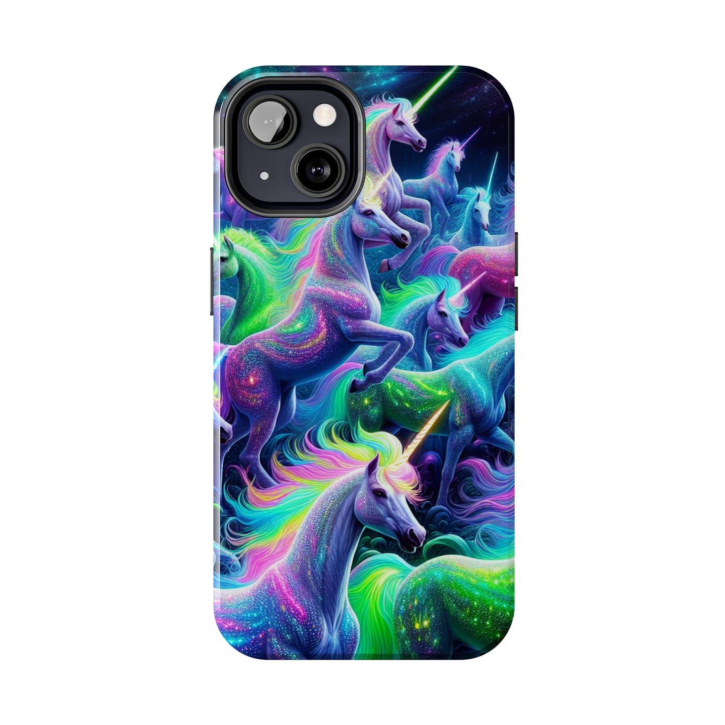 Neon Raindance Unicorns NEON Unicorns Tough Phone Case