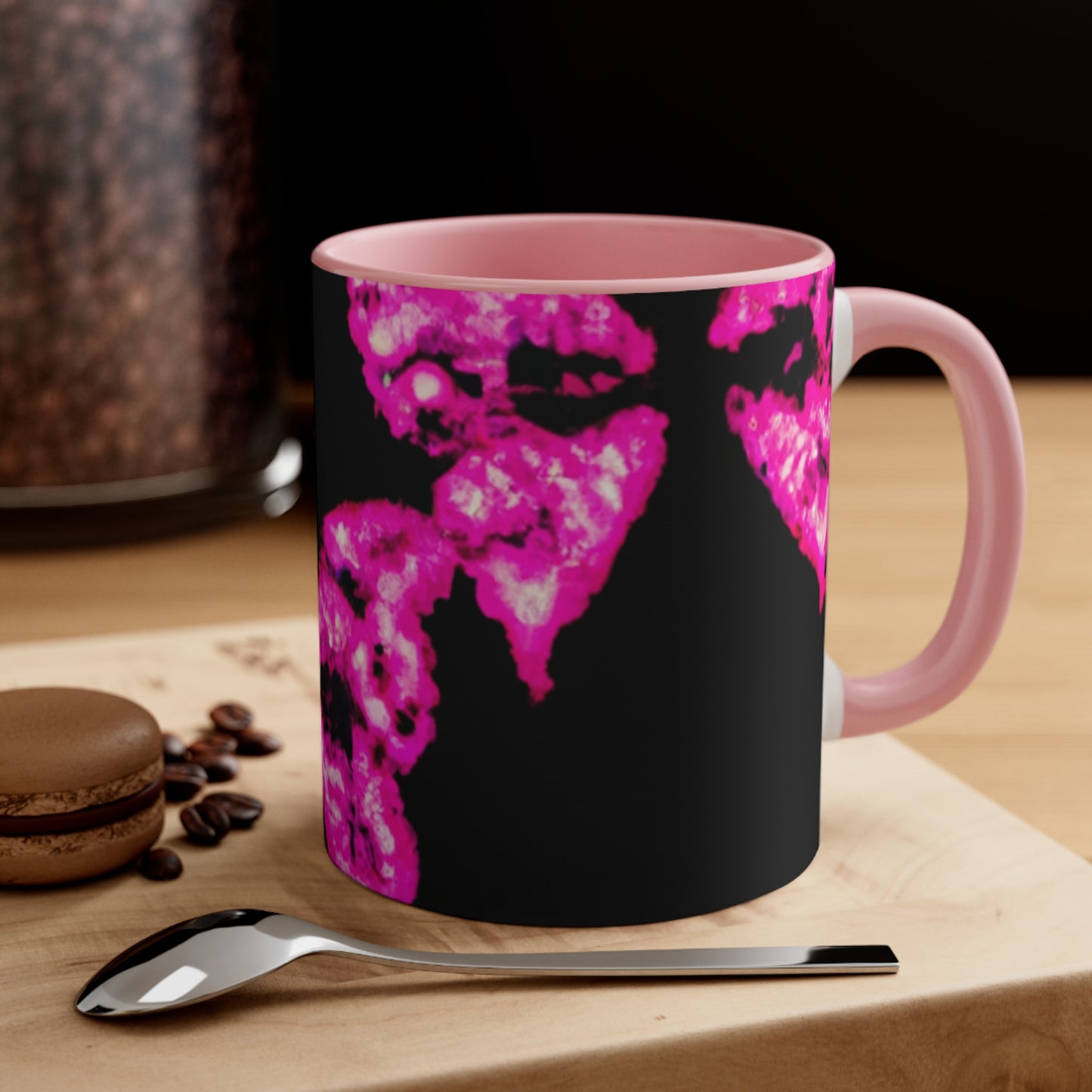 Vibrant Neon Butterfly Soiree Butterflies 11oz Mug