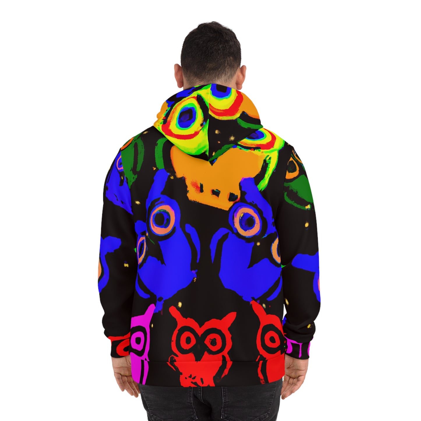 Electric Owl Gala - NEON Owls AOP Hoodie