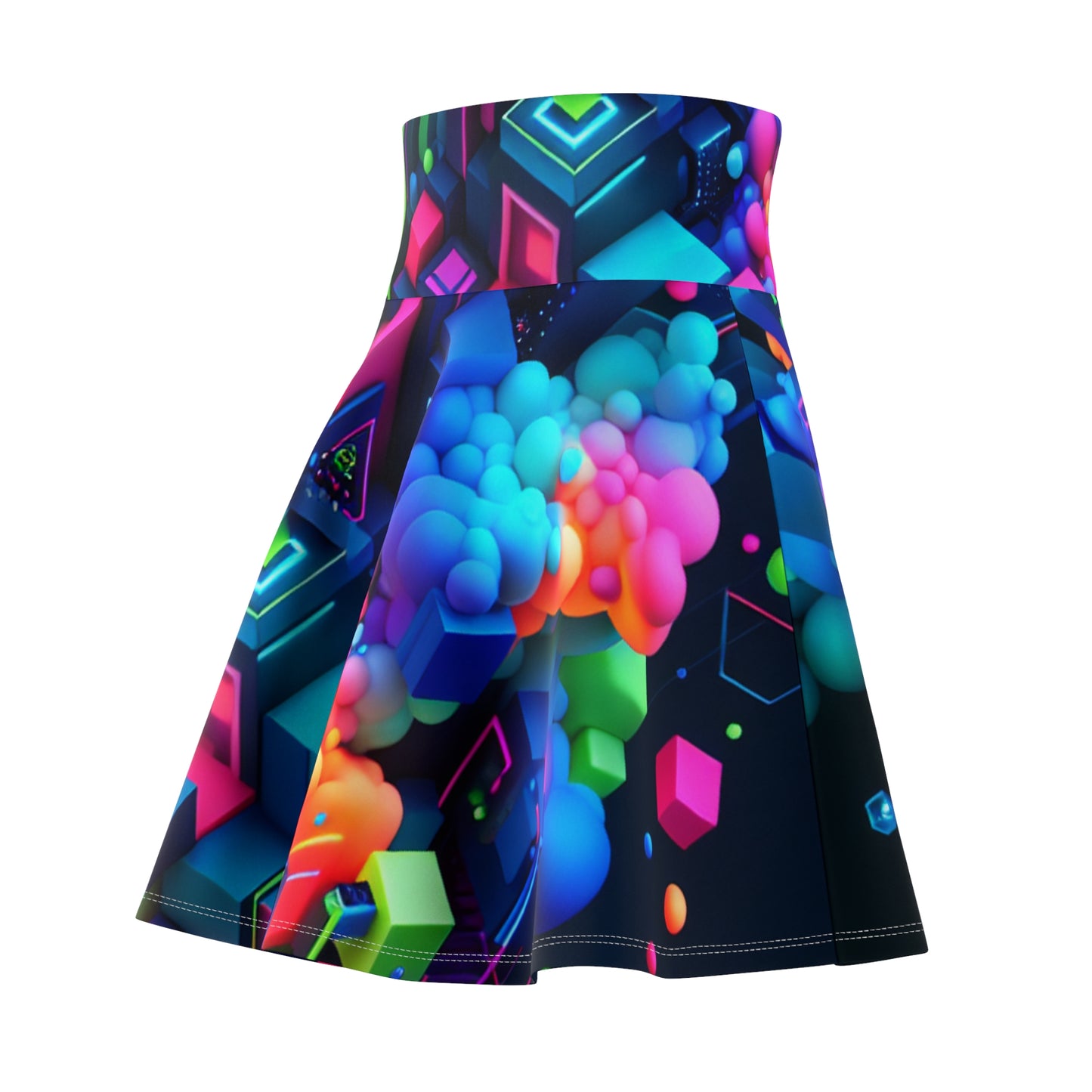 Raphaela di Venezia - Trippy Infity Patterns Woman's Skater Skirt