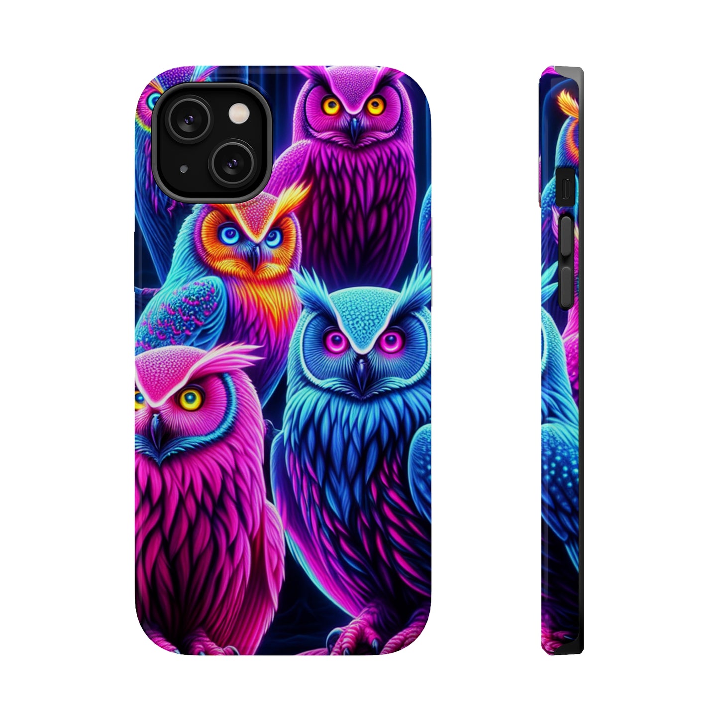 Neon Owl skylight. Neon Owls Premium Art Magsafe Magnet Tough IPhone 13 14 15 Pro Plus Max and Mini in Matte and Glossy Phone cases