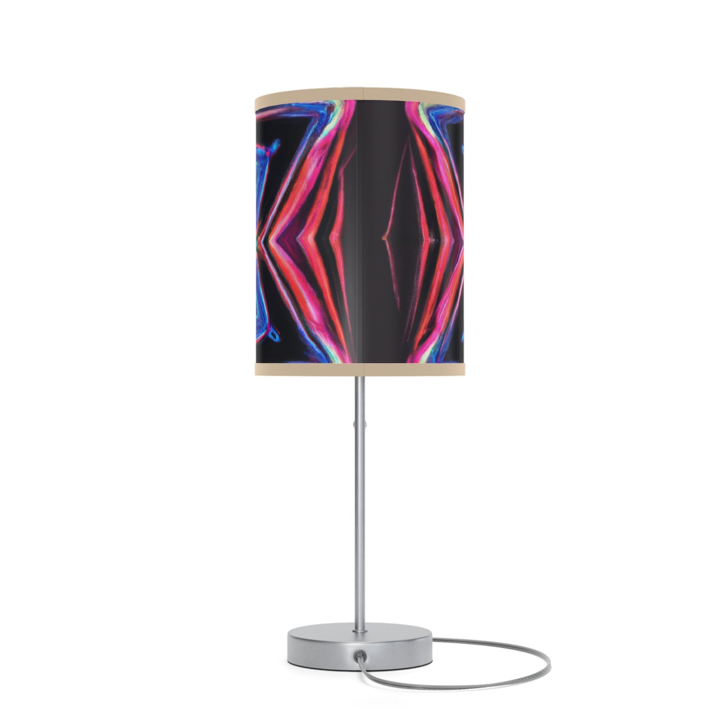 Hans Vermeer - Trippy Infinity Patterns colored Lamp