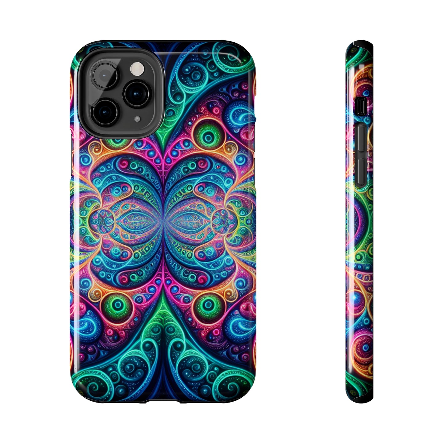 Dreamscape Eon Flow. Trippy Infinity Patterns Tough Phone Case Iphone 7 8 9 10 11 12 13 14 Pro Max Mini Plus XR XS SE