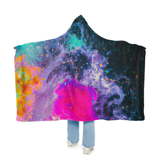 , and shapes
"Neon Splatterland" - NEON Infinity Patterns Art Hooded Snuggle Blanket