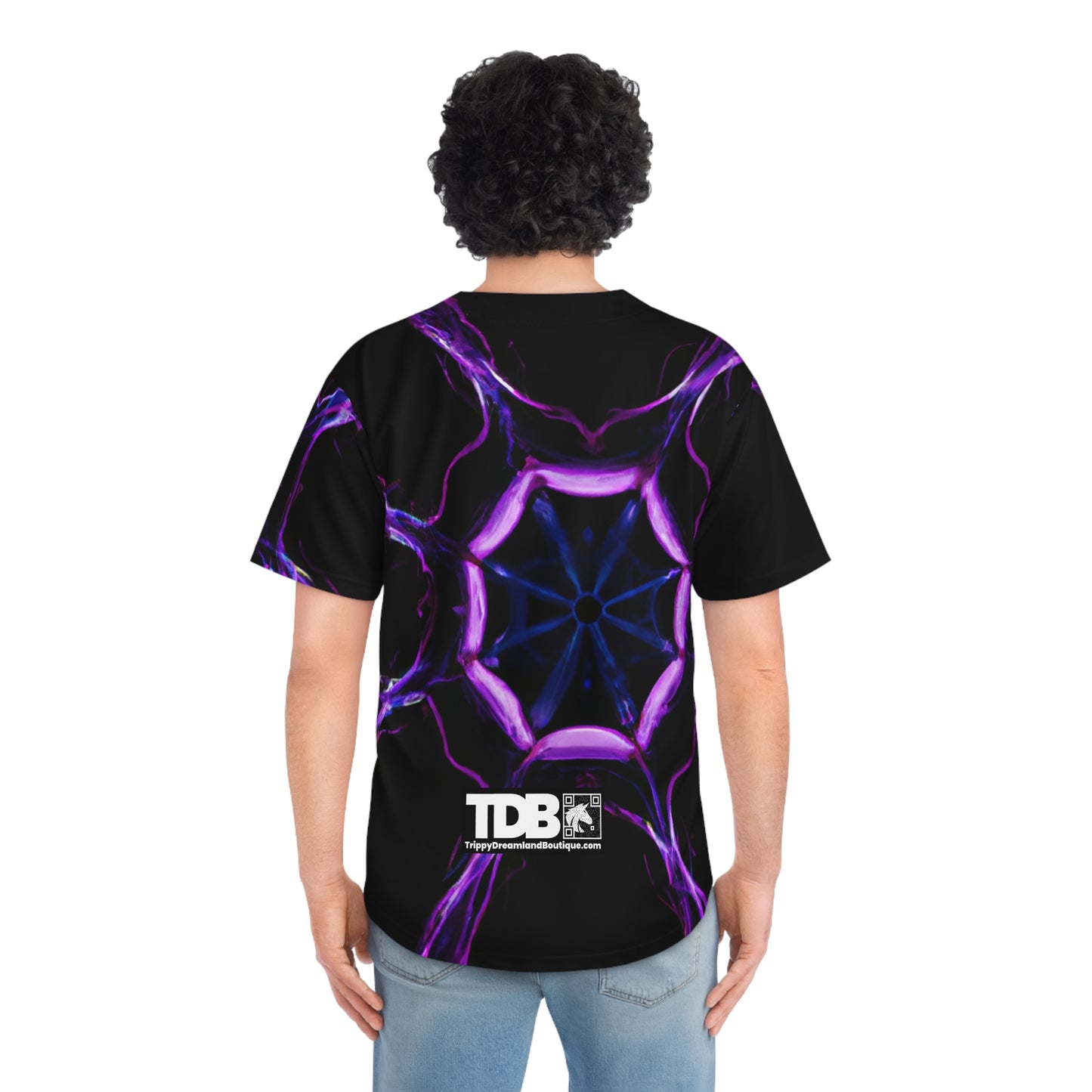 TDB The Never-Ending Vortex of Colors. Trippy Infinity Patterns Mens Jersey