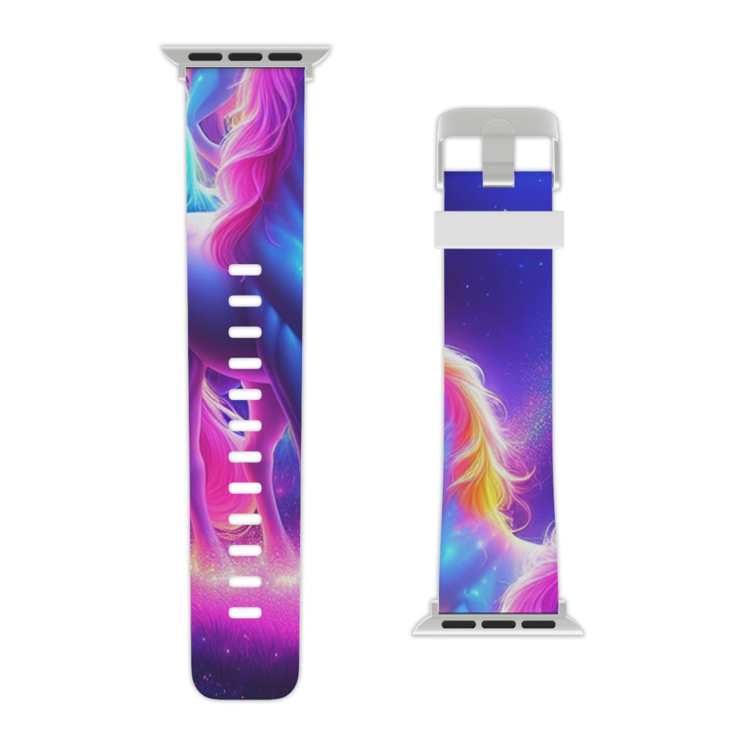 "Neon Unicorn Fantasia" - NEON Unicorns Iwatch Band