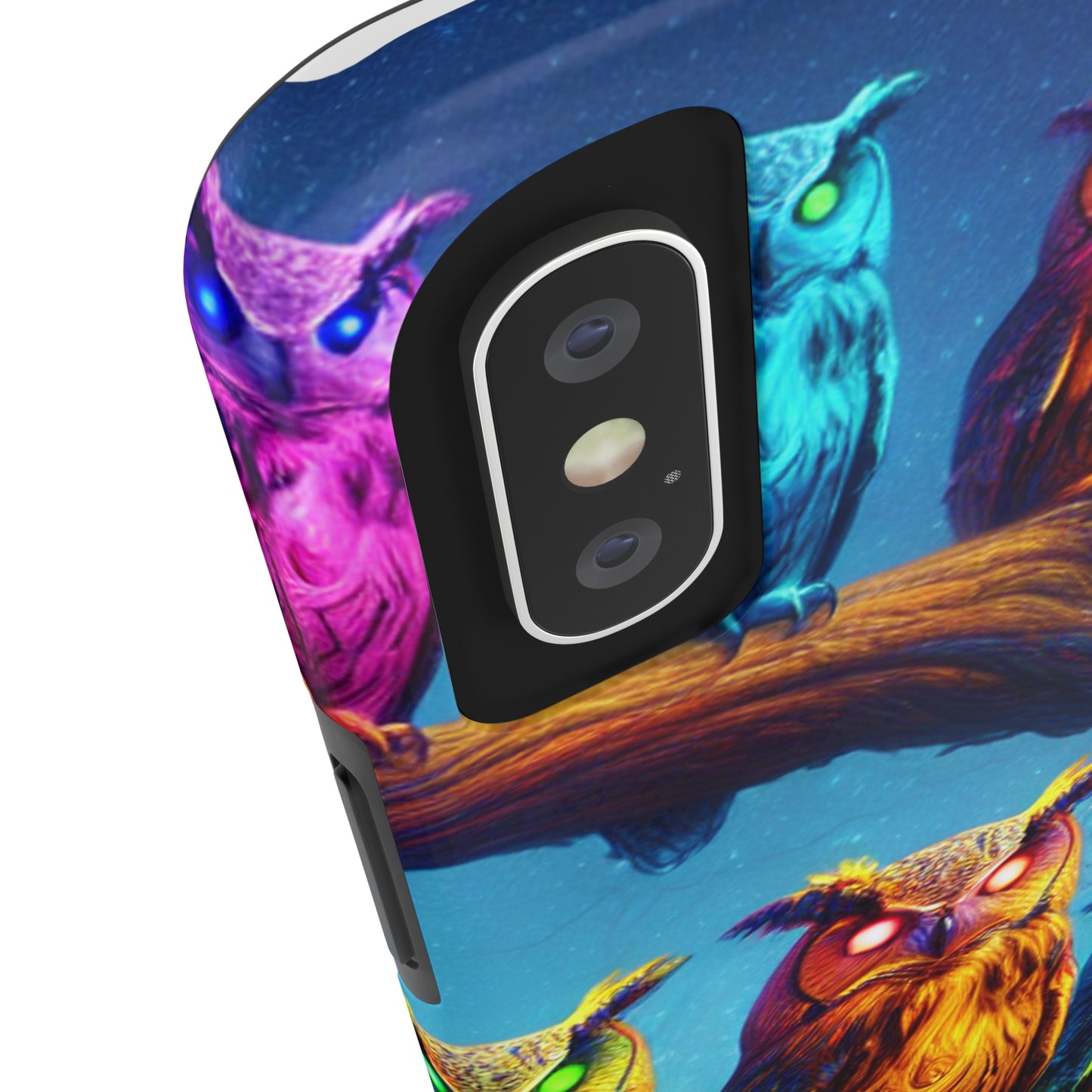 Neon Nocturnal Jazz NEON Owls Tough Phone Case