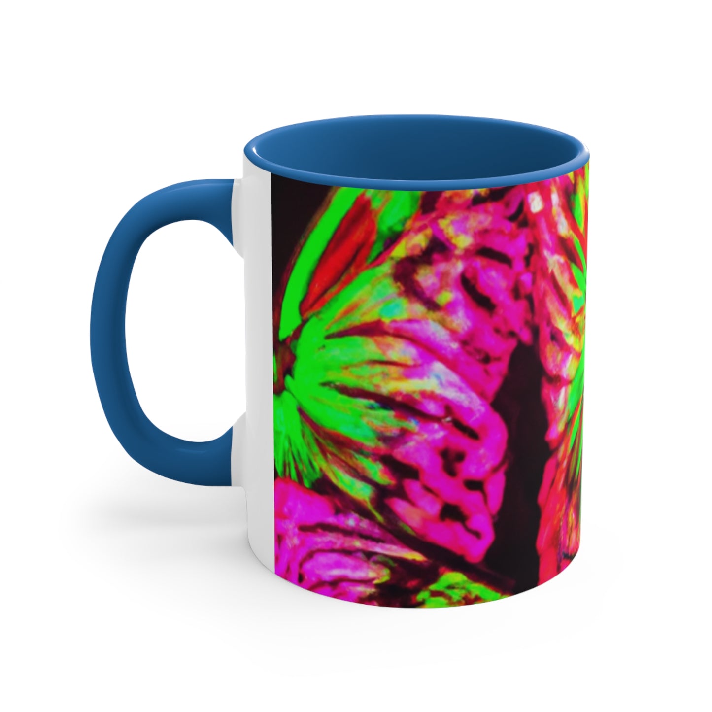 "Twilight Neon Dreams" Butterflies 11oz Mug