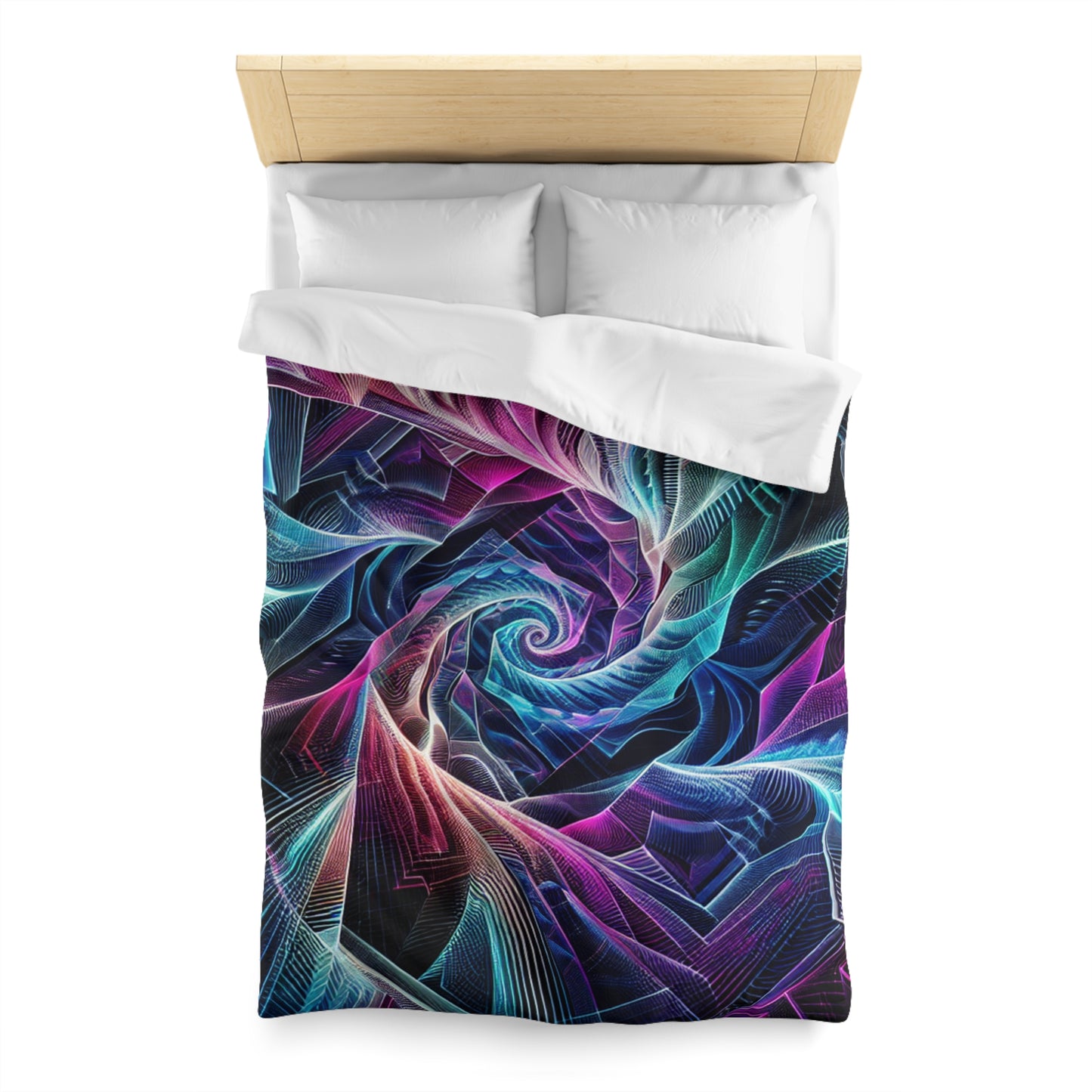 Giovanni da Verona - Trippy Infinty Patterns Microfiber Duvet Cover