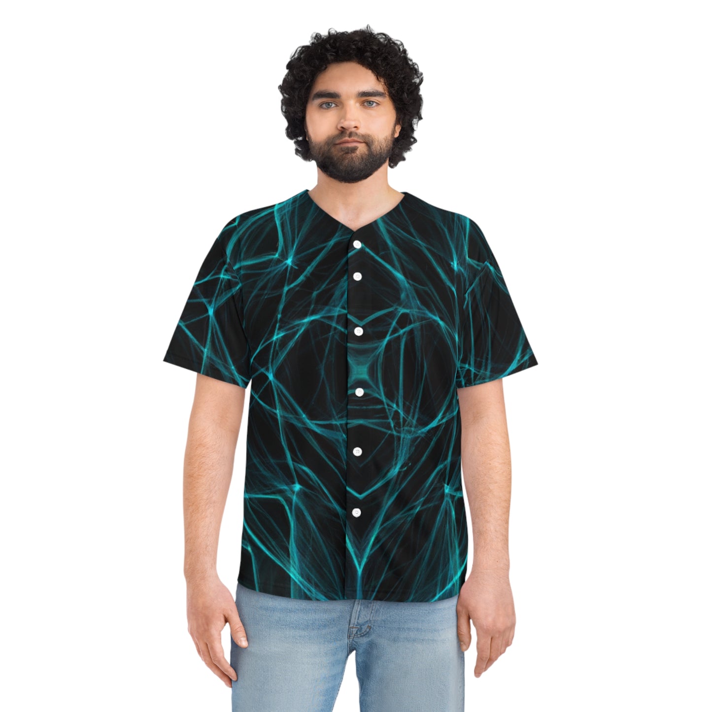 'Vibrant Infinity Dreamscape' Trippy Infinity Patterns Mens Jersey