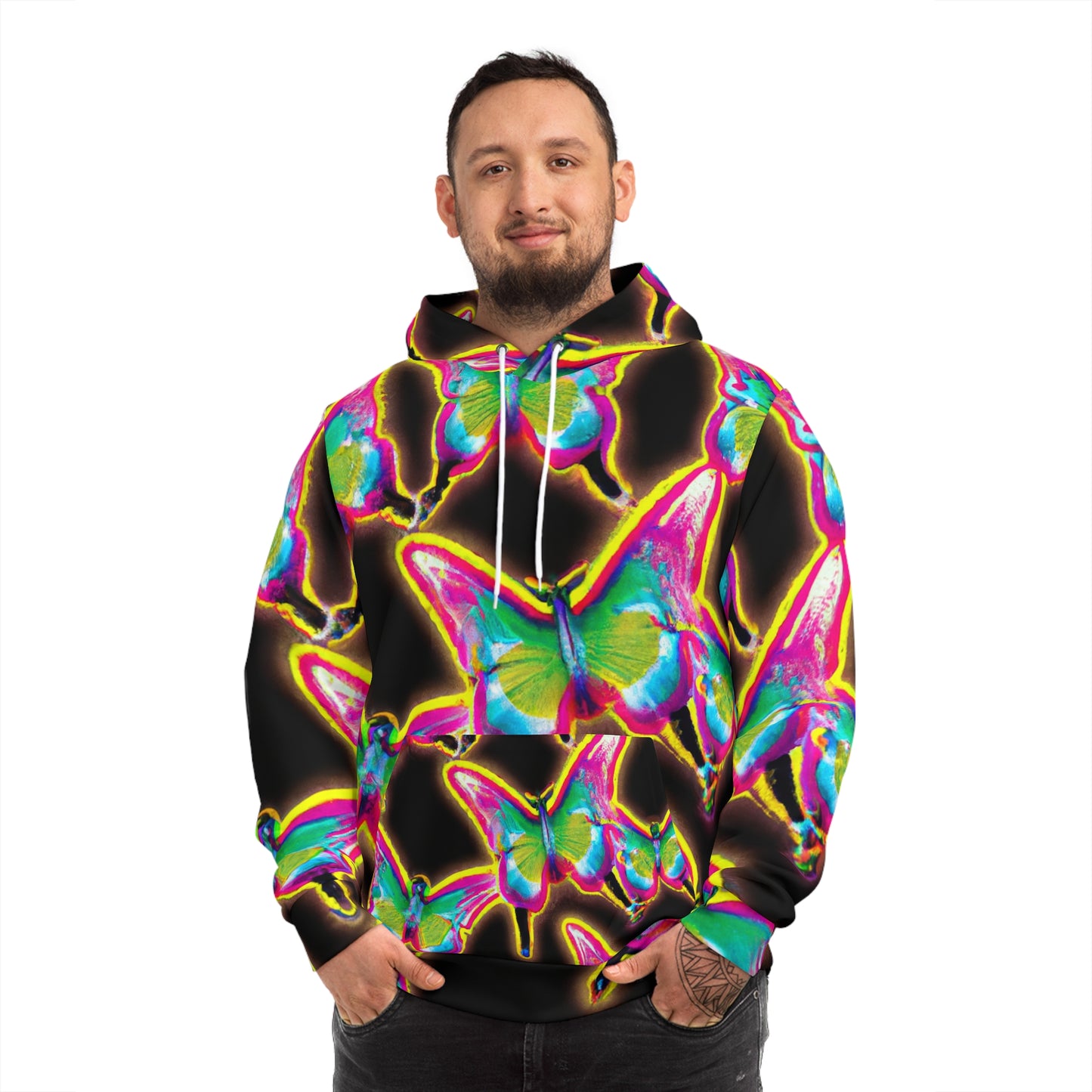 "Desert of Dreams" - Butterflies AOP Hoodie