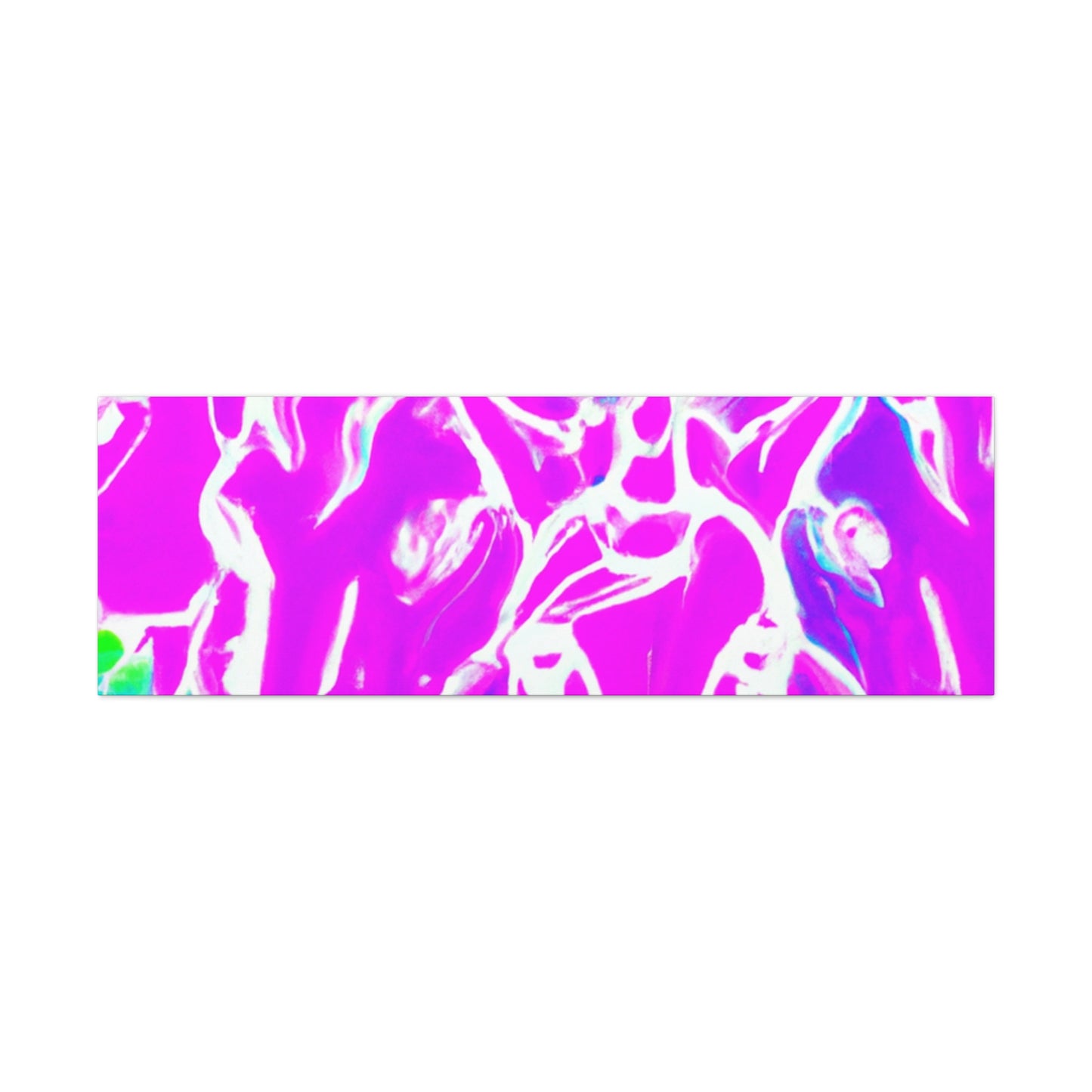Neon Splendor Unicorns. NEON Unicorns Art Canvas