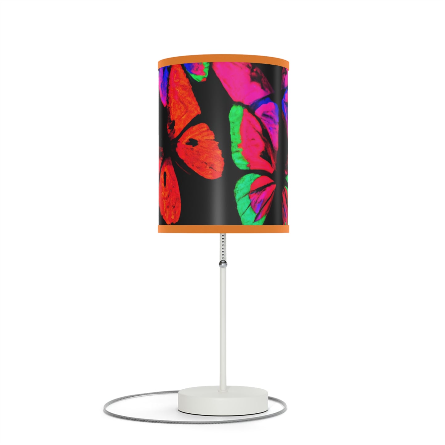 "Technicolor Dreamsitter" - NEON Butterflies Colored Lamp