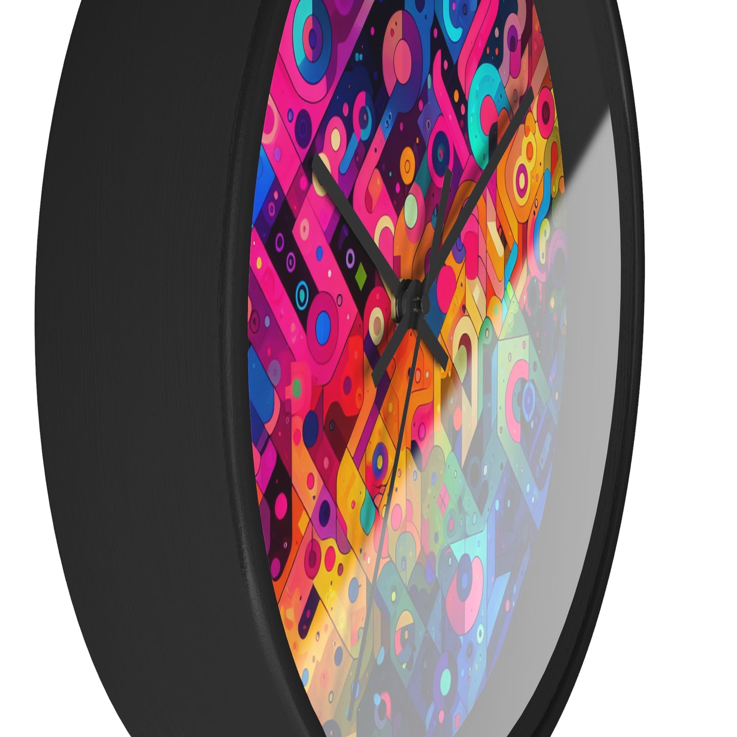 Jacopo di Gioioso - Trippy Infinity Patterns Wall Clock