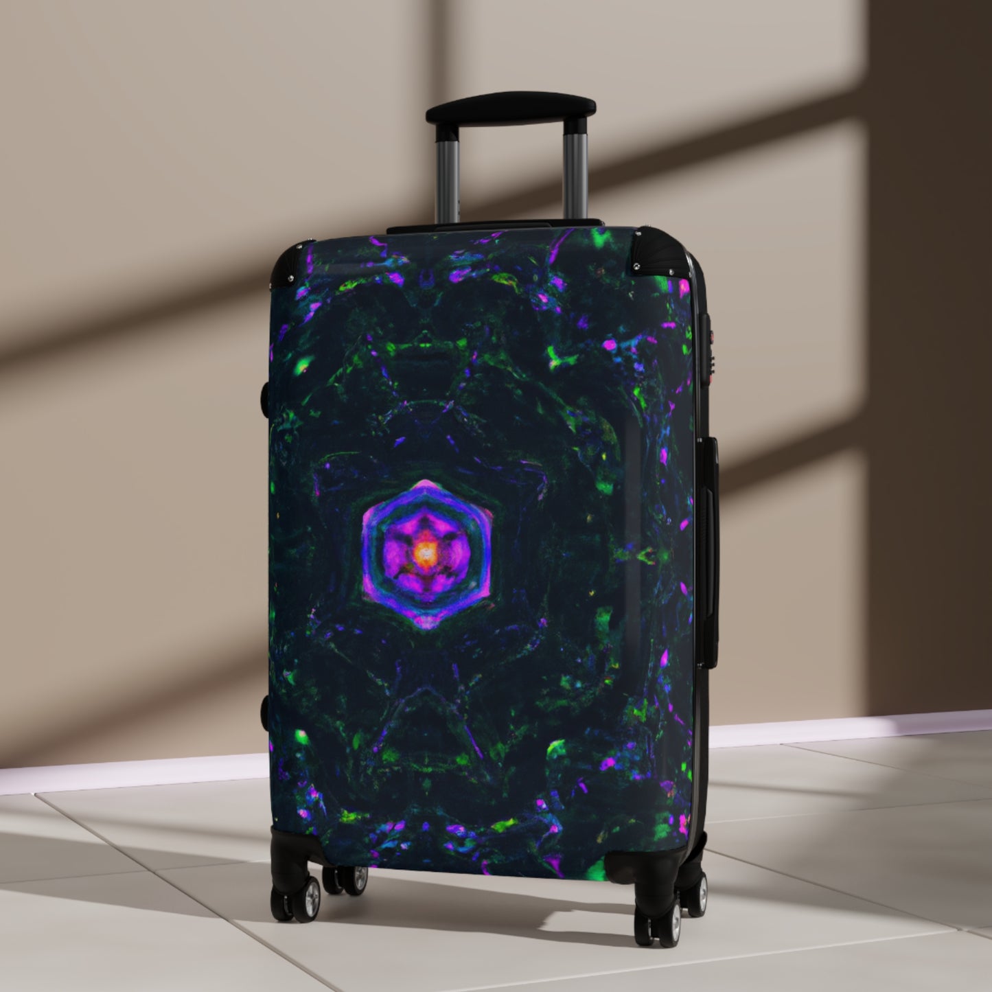 Giovanni da Verona - Trippy Infinity Patterns Suitcase