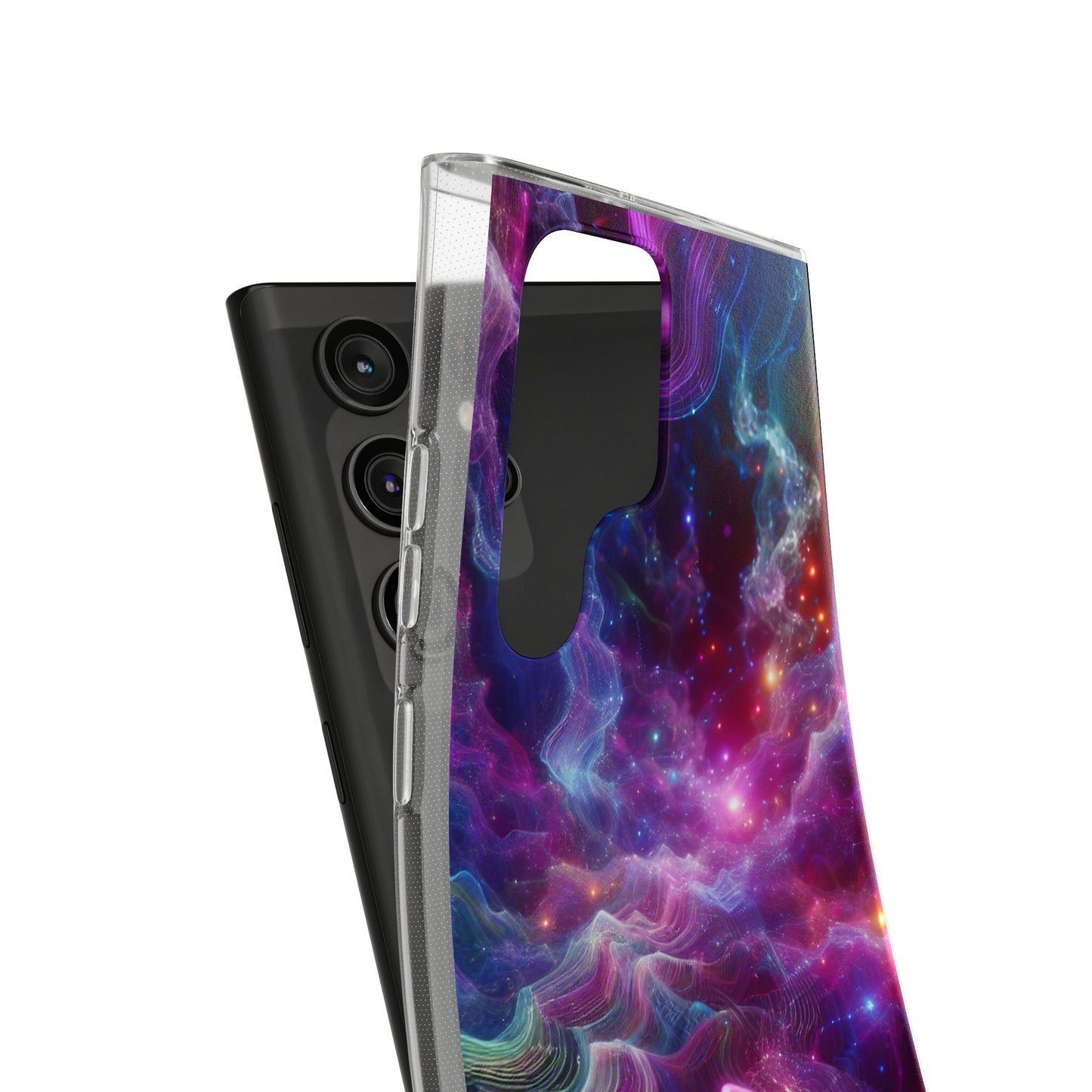 Neon Infinity Swirlz Infinity Patterns Art Polycarbonate Phone Case