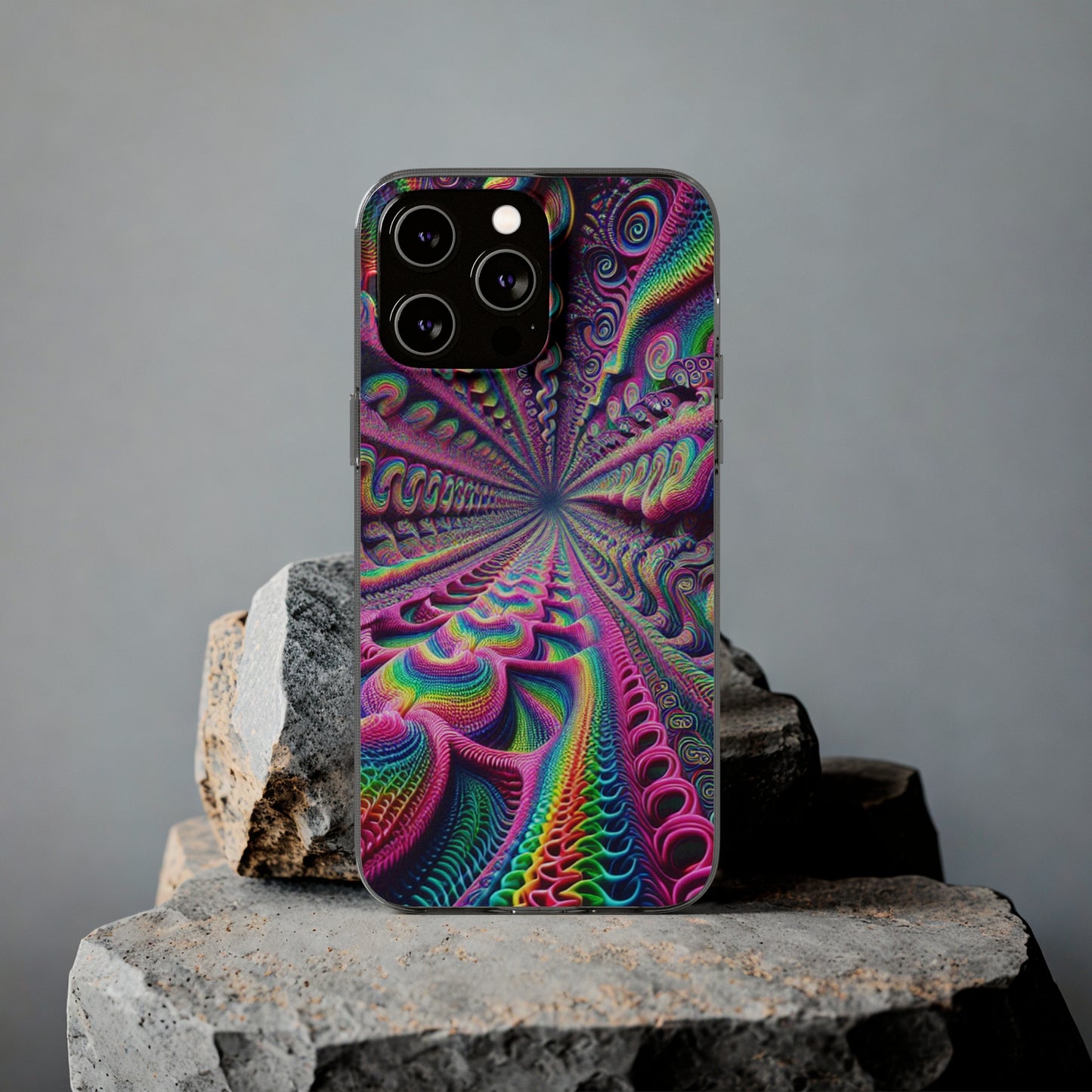 VibrancyInfiniteNeonacopia Infinity Patterns Art Polycarbonate Phone Case