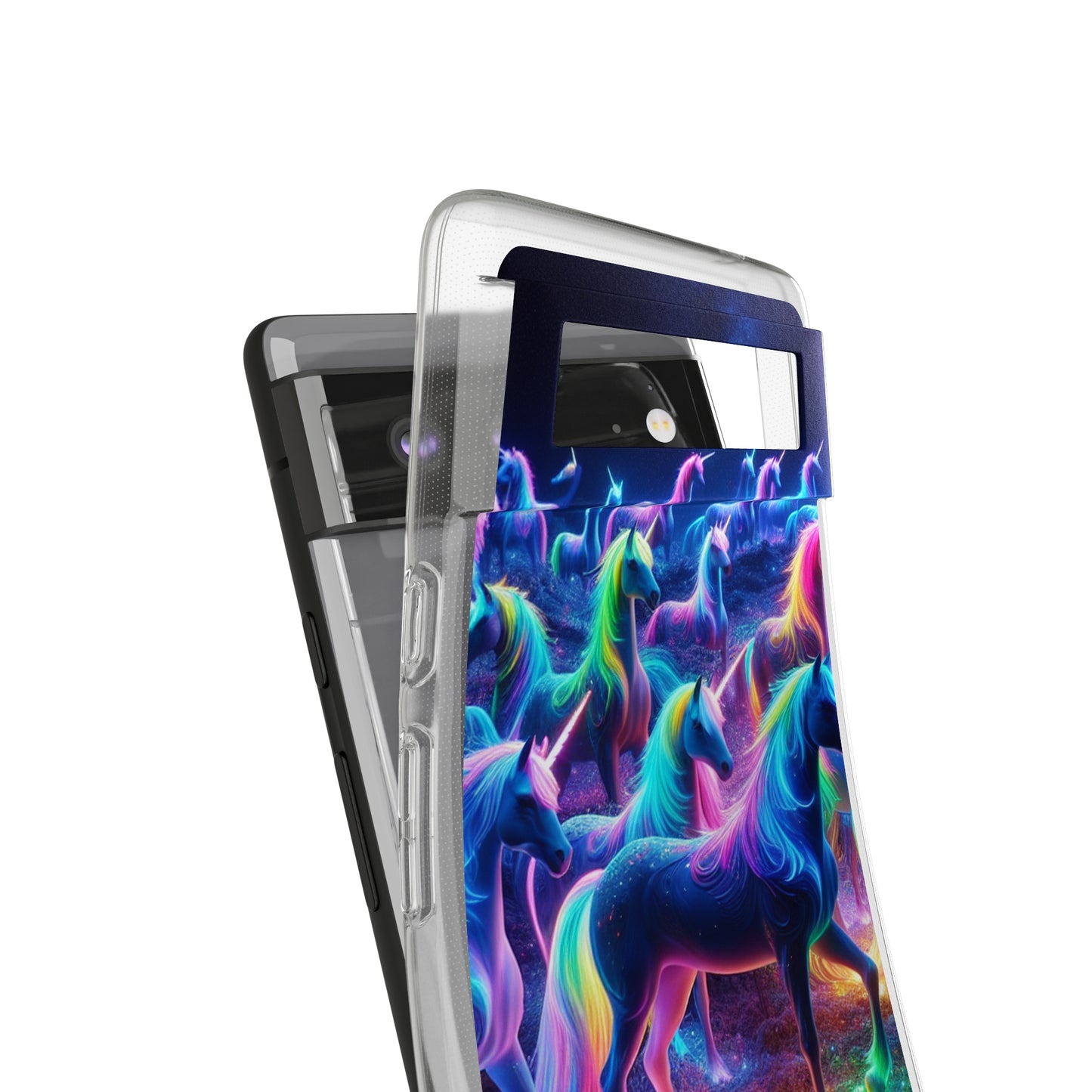 Neon Unicorn Spectacle. NEON Unicorns Art Polycarbonate Phone Case Samsung Galaxy s21 s22 Google Pixel 6 Iphone 11 12 13 14 Pro Max Mini Plus