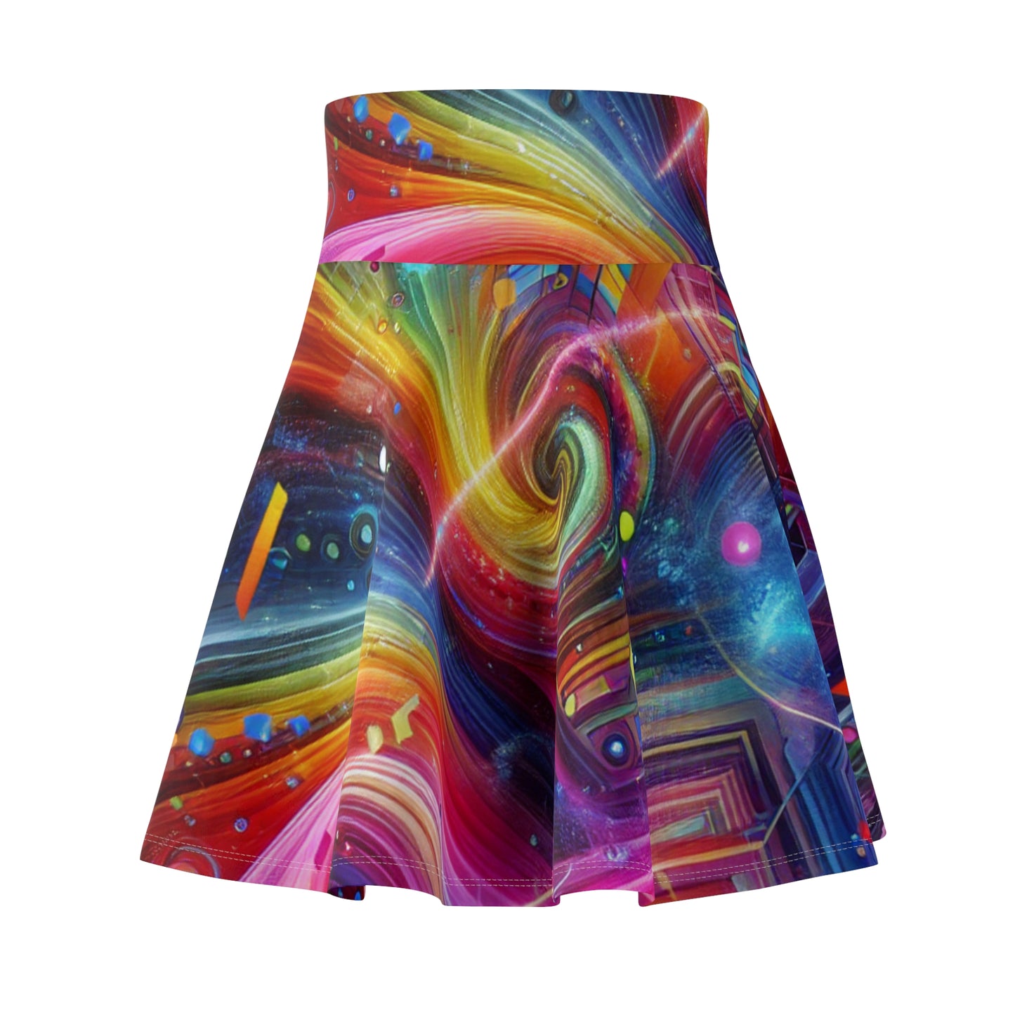 Giovanni da Mantova. - Trippy Infity Patterns Woman's Skater Skirt
