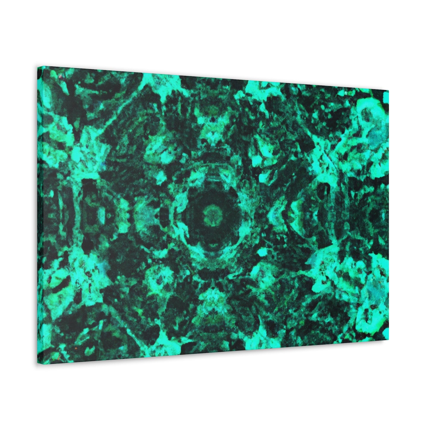 Cosmic Synesthesia Explosion. Trippy Infinity Patterns Art Canvas