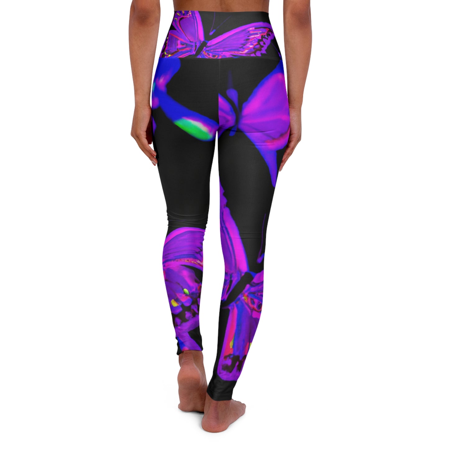 "Rainbow of Light" - Butterflies Leggings