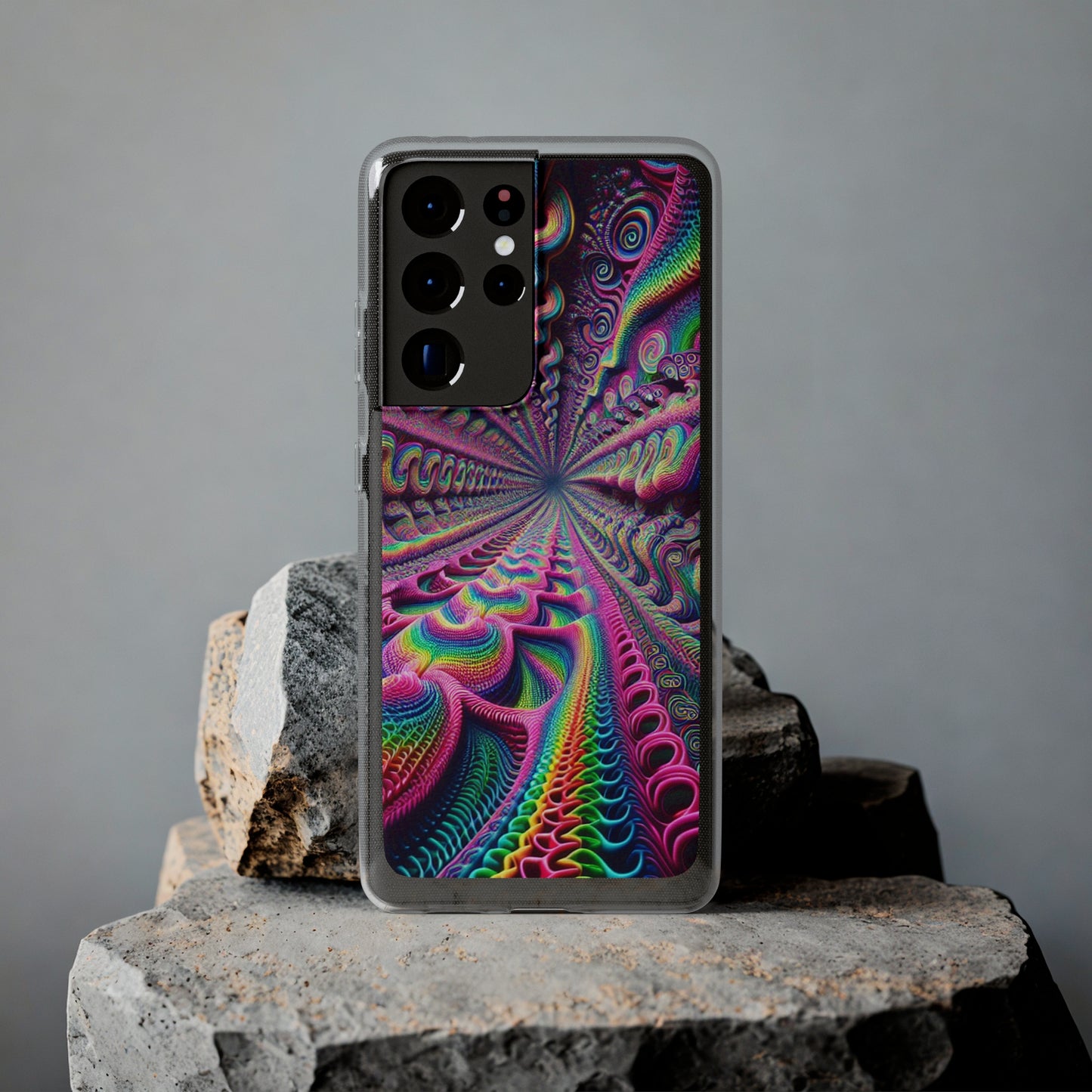 VibrancyInfiniteNeonacopia Infinity Patterns Art Polycarbonate Phone Case