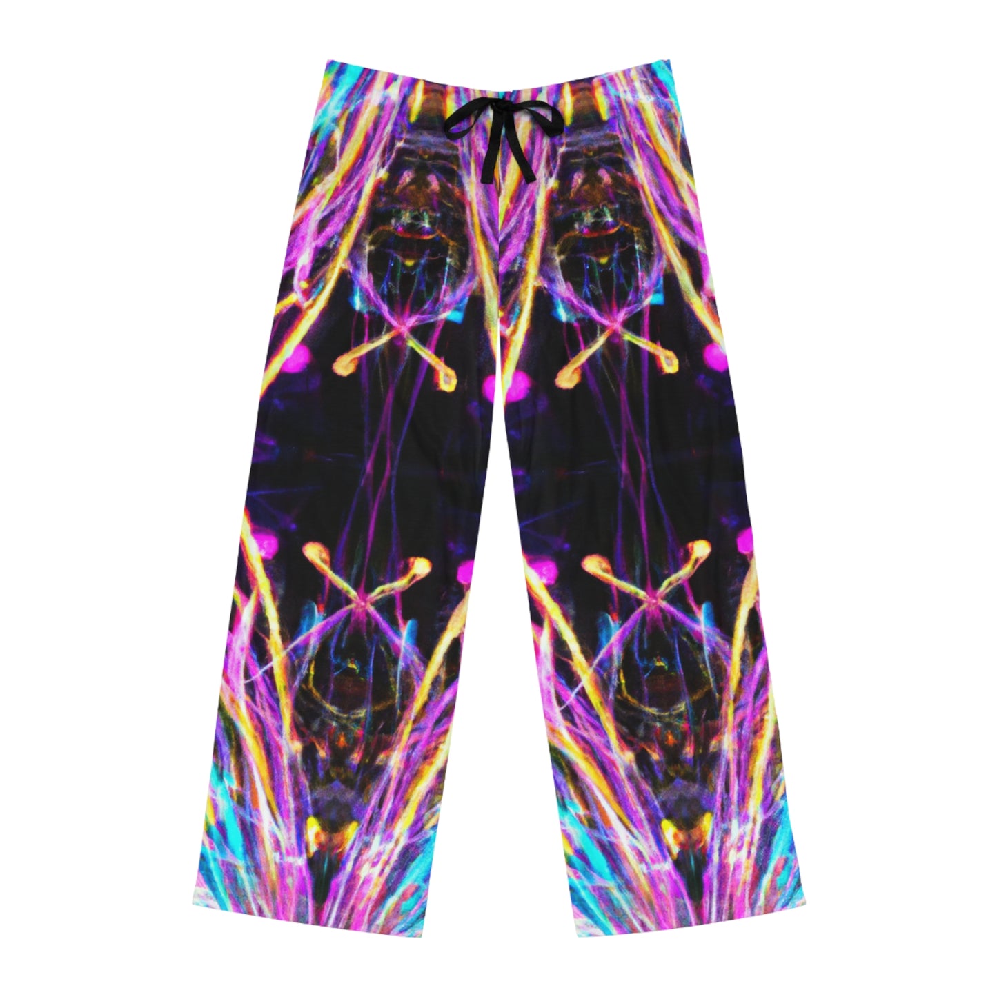 TDB Psychedelic Mandala Cosmos. Trippy Infinity Patterns Mens Pajama Pants