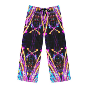 TDB Psychedelic Mandala Cosmos. Trippy Infinity Patterns Mens Pajama Pants