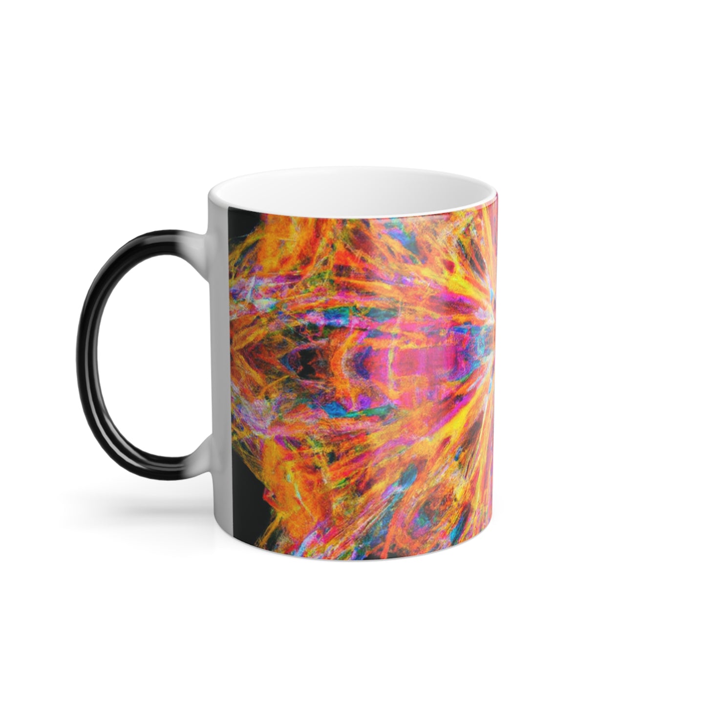 Jacopo da Vercelli Trippy Infinity Patterns 11oz Color Morphing Mug