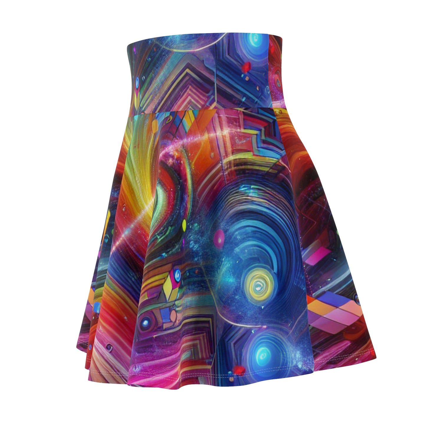 Giovanni da Mantova. - Trippy Infity Patterns Woman's Skater Skirt