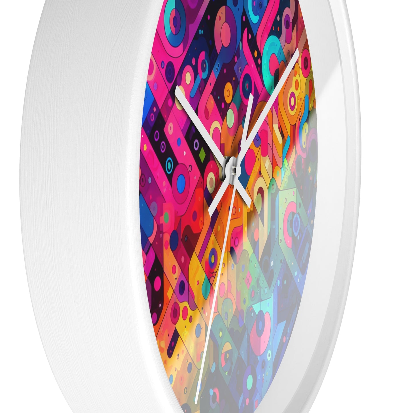 Jacopo di Gioioso - Trippy Infinity Patterns Wall Clock