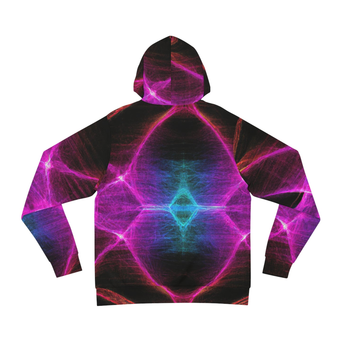 Vivid Infinity Splatter. -Trippy Infinity Patterns AOP Hoodie