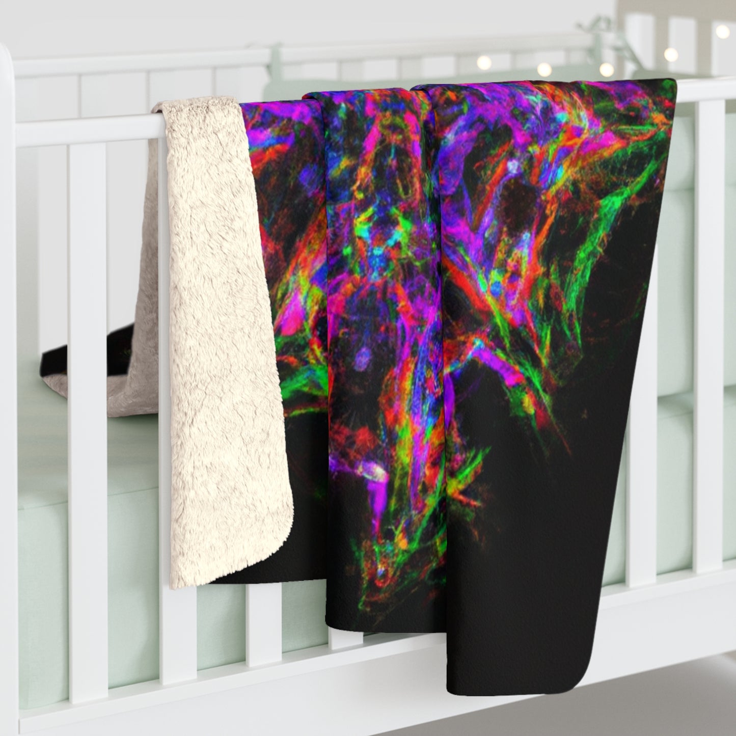 Giovanni della Rovere - Trippy Infinity Patterns Sherpa Blanket