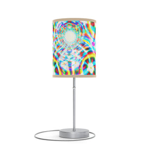 Frederico da Vinci - Trippy Infinity Patterns colored Lamp