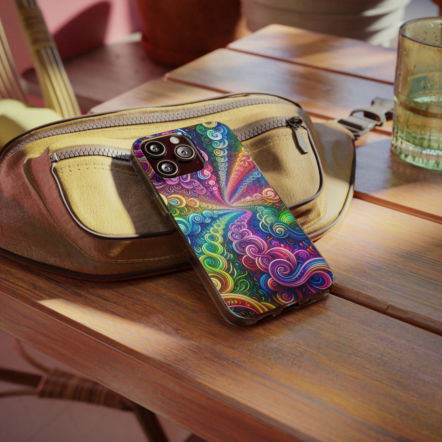 Vibran-Infinitum Infinity Patterns Art Polycarbonate Phone Case