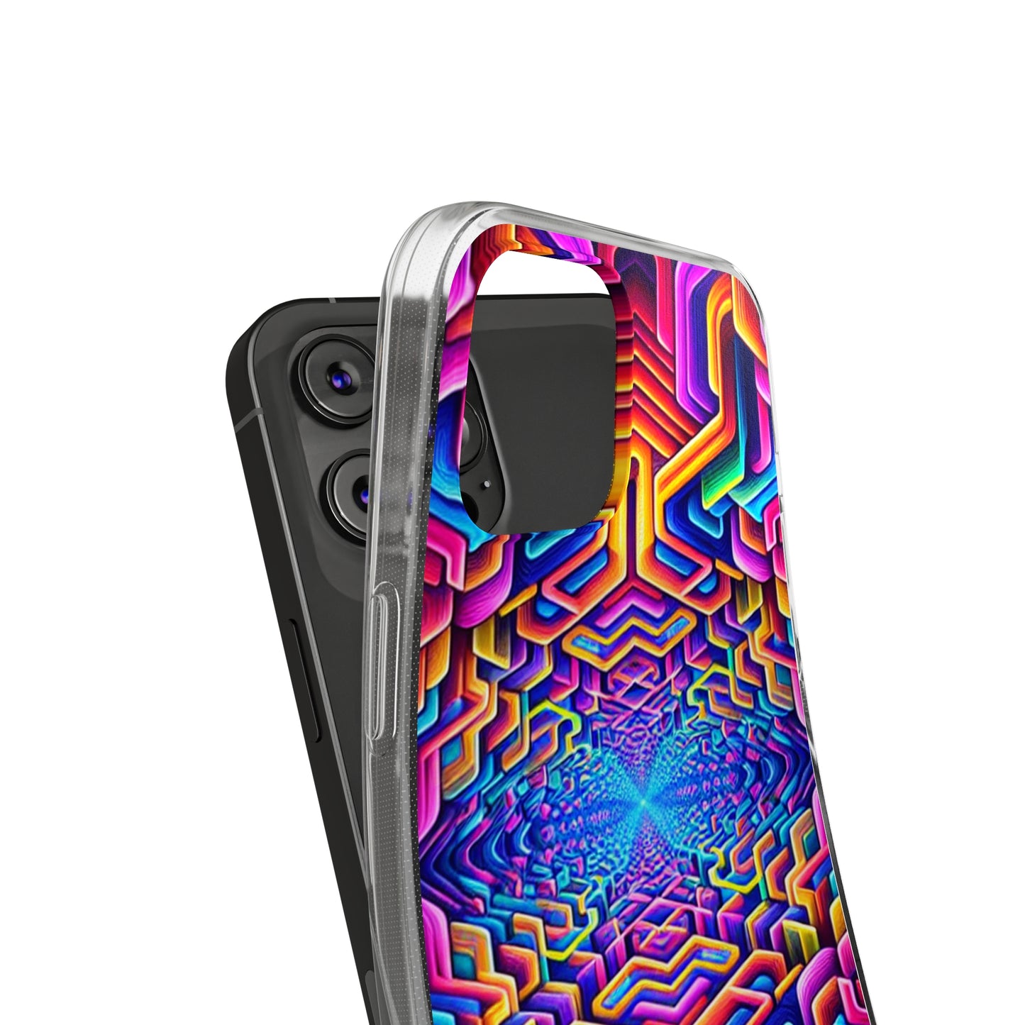 Vibrant Trippin' Infinity Infinity Patterns Art Polycarbonate Phone Case