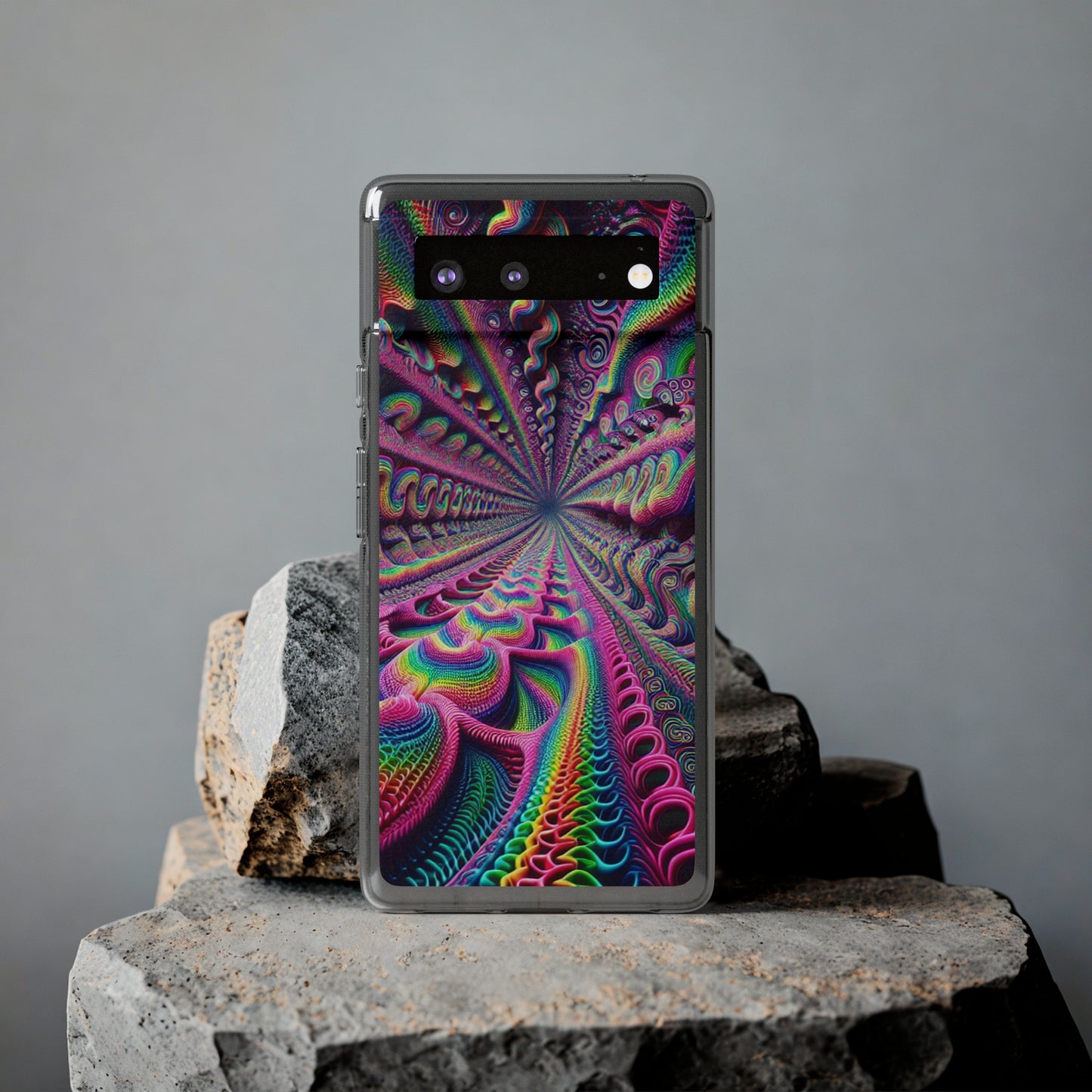 VibrancyInfiniteNeonacopia Infinity Patterns Art Polycarbonate Phone Case
