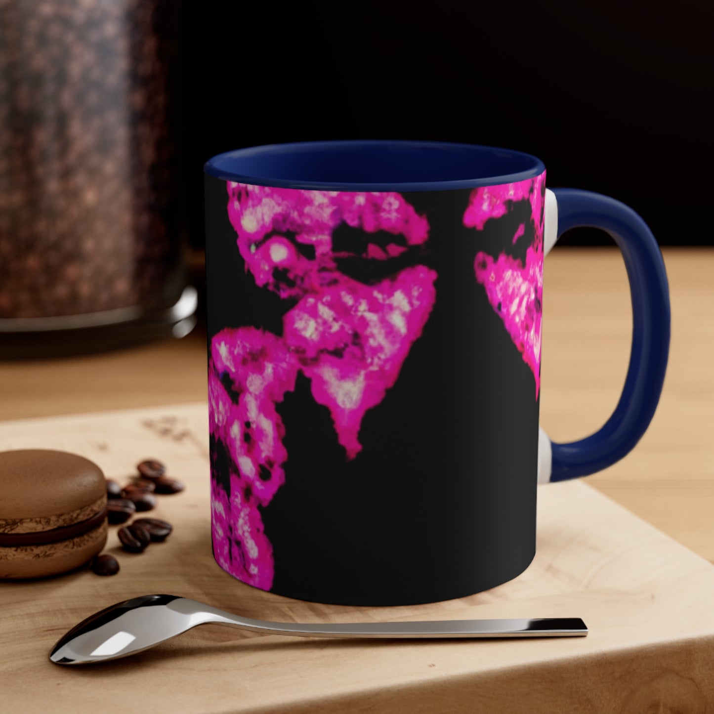 Vibrant Neon Butterfly Soiree Butterflies 11oz Mug