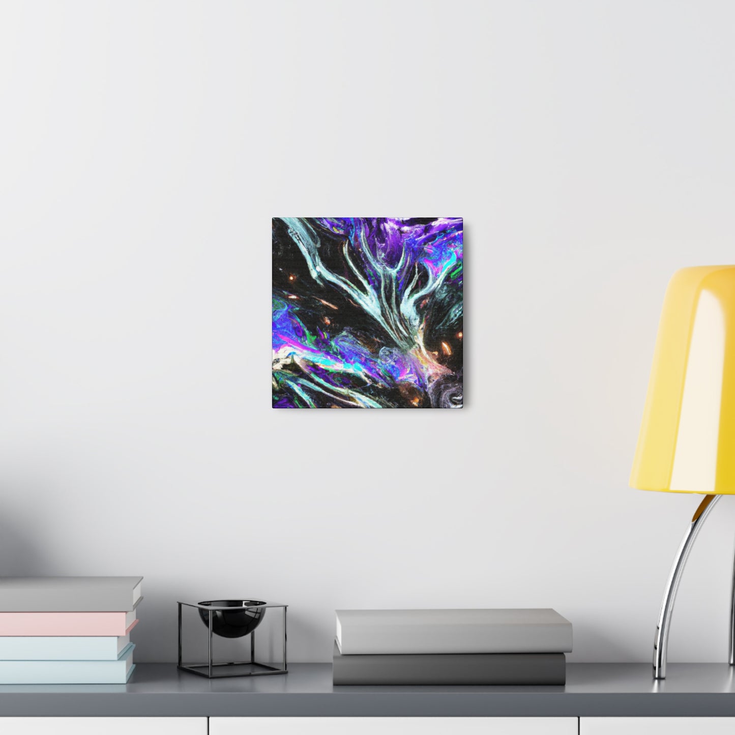 Interdimensional Fantasia. Trippy Infinity Patterns Art Canvas